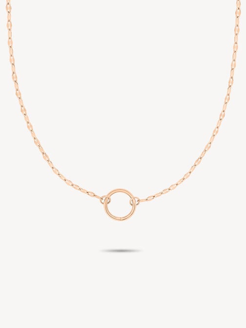 Collier, ros&eacute;gold, hi-res
