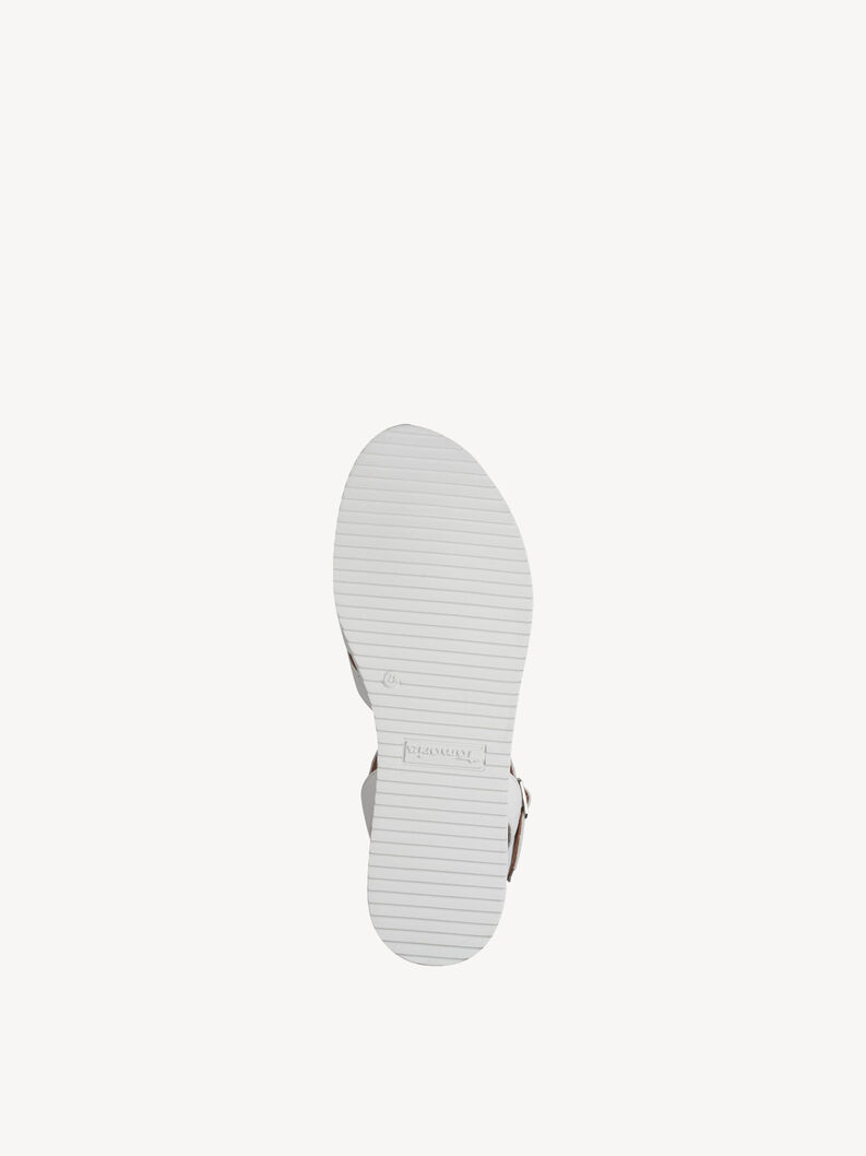 Ledersandalette - wei&szlig;, WHITE, hi-res