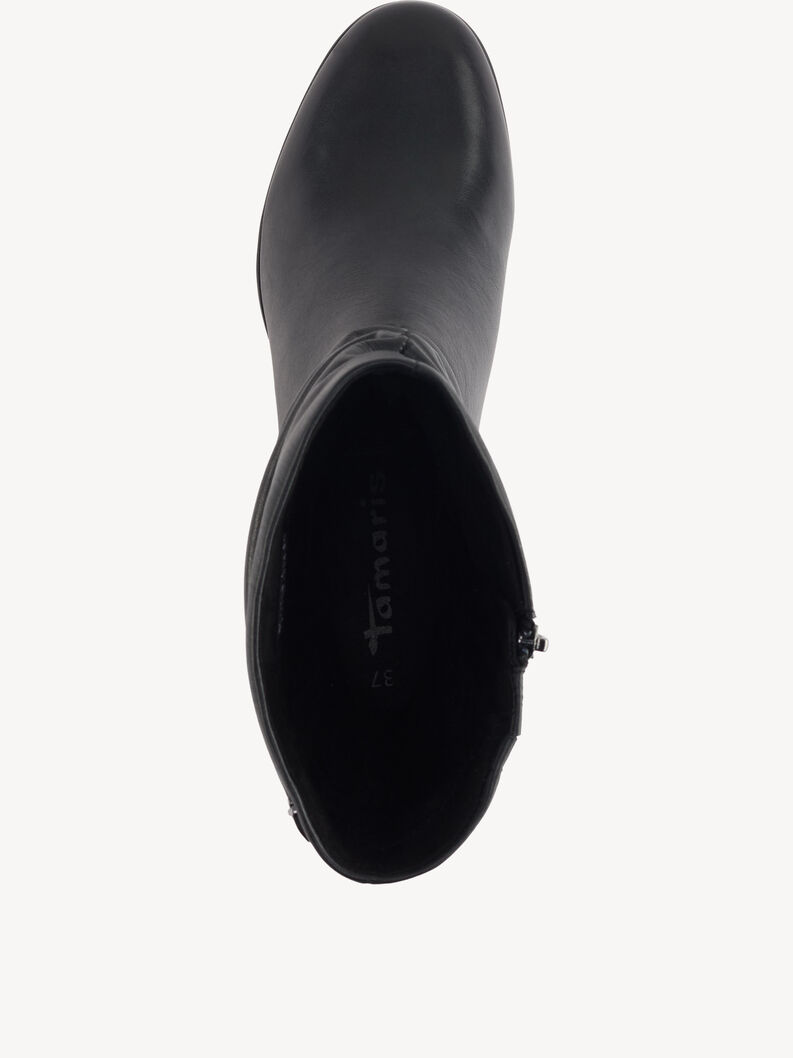 Stivaletti - nero, BLACK LEATHER, hi-res