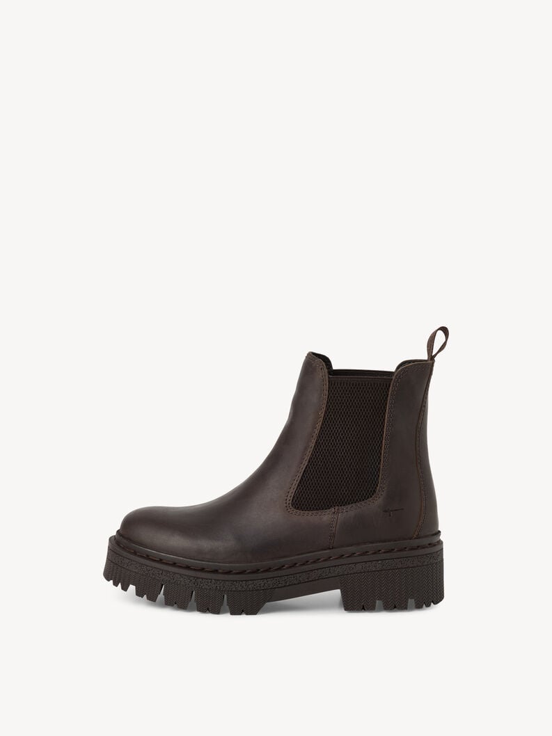 Leder Chelsea Boot - braun, BROWN, hi-res