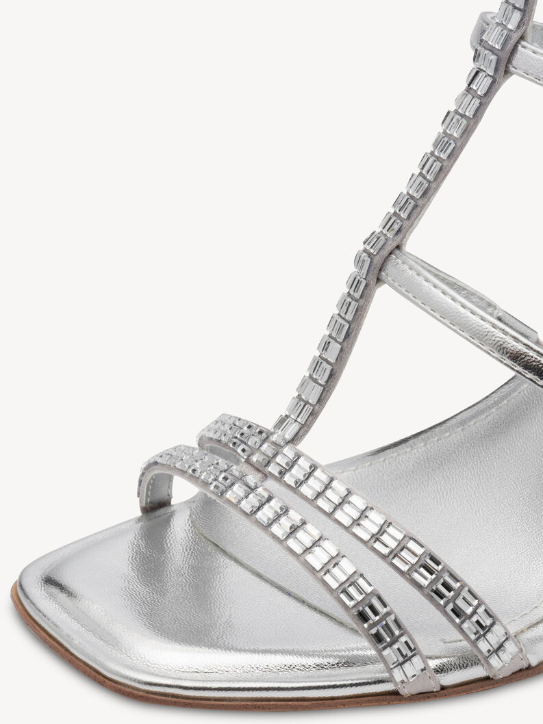 Sandalo - metallico, SILVER, hi-res