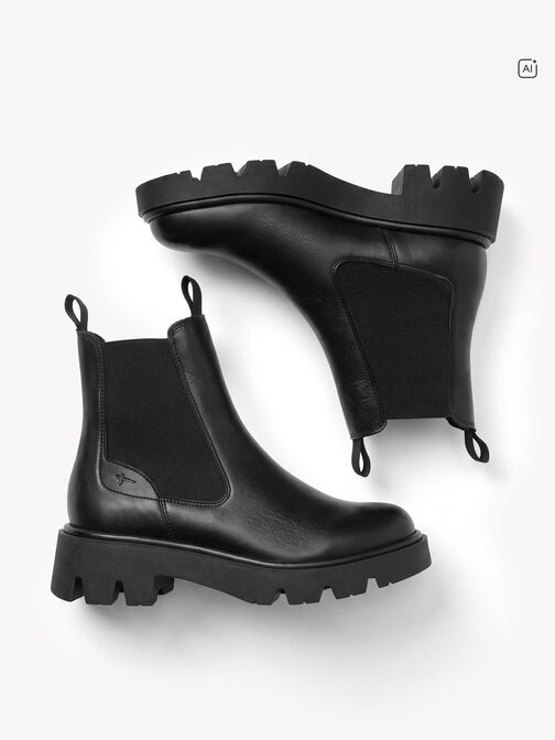 Chelsea Boot, BLACK LEATHER, hi-res