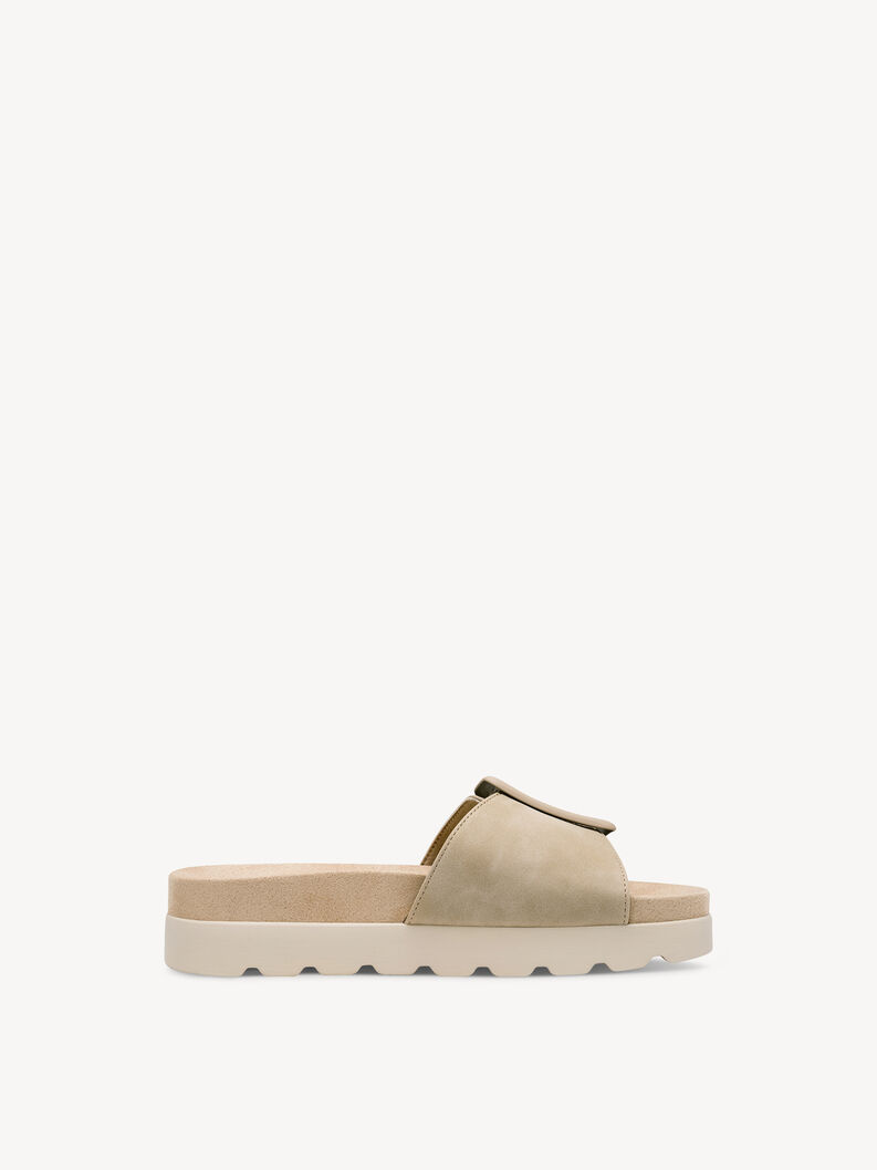 pantolette, TAN, hi-res