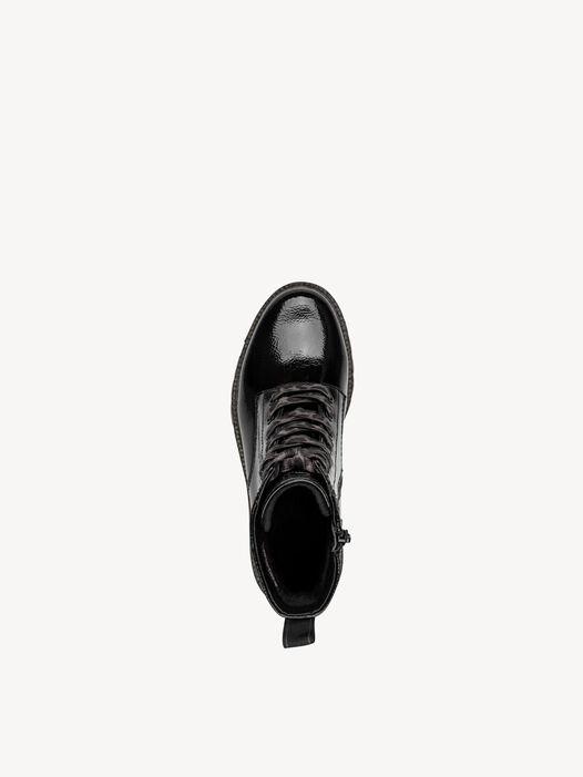 Enkellaarsje, BLACK PATENT, hi-res
