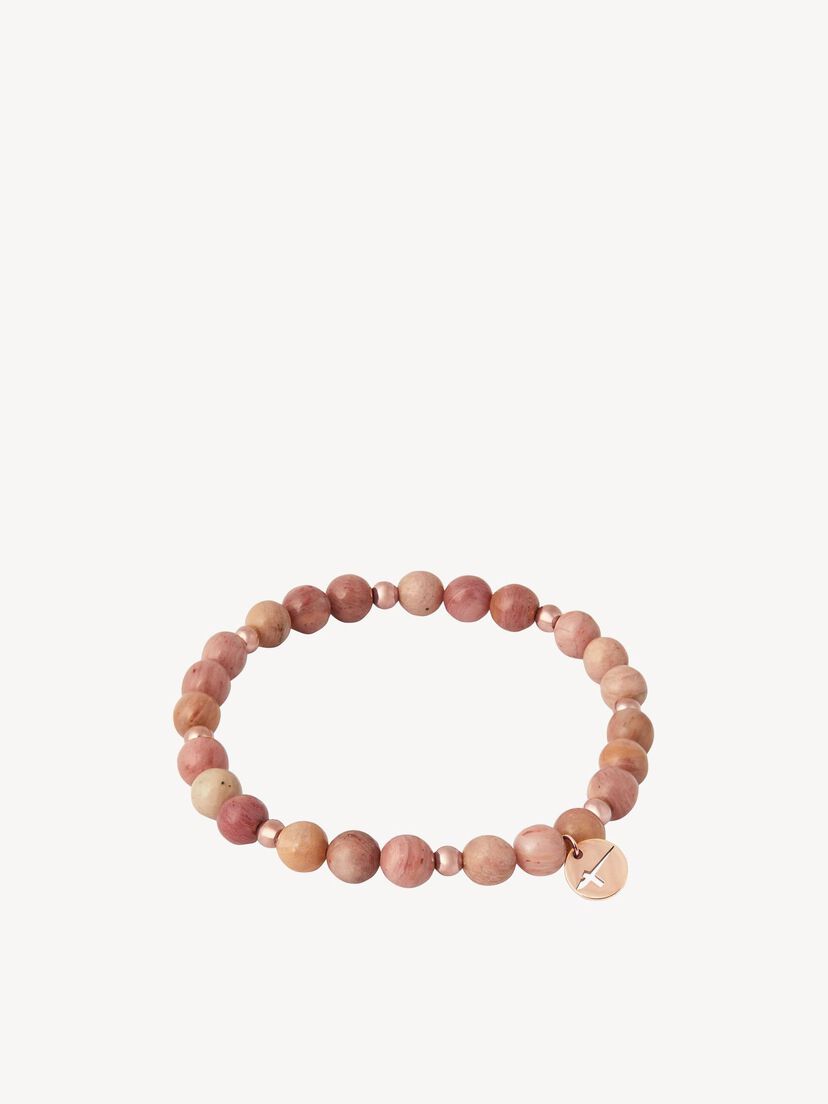Armband - rosegoud, bruin, hi-res