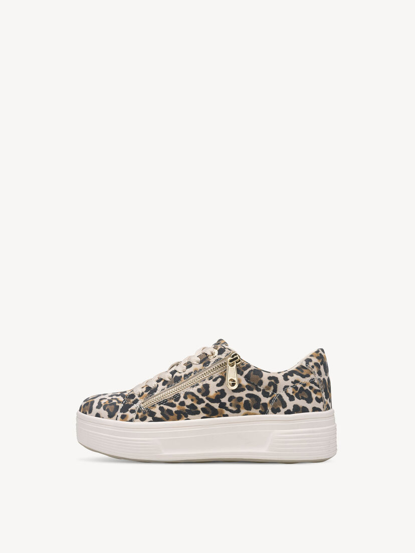 Sneaker - beige, LEOPARD, hi-res