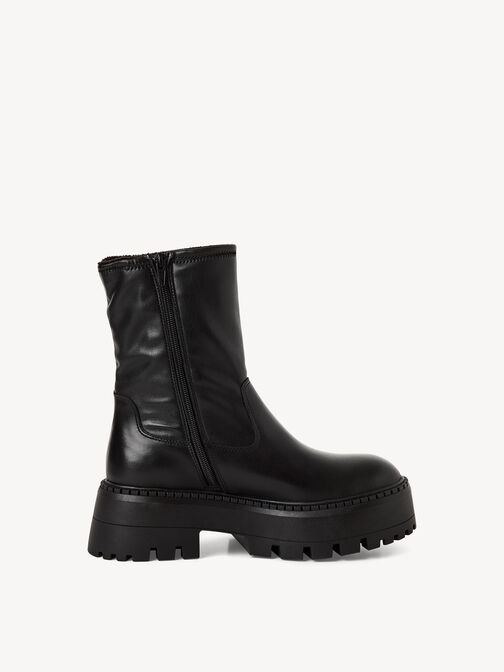 Bottine, BLACK LEATHER, hi-res