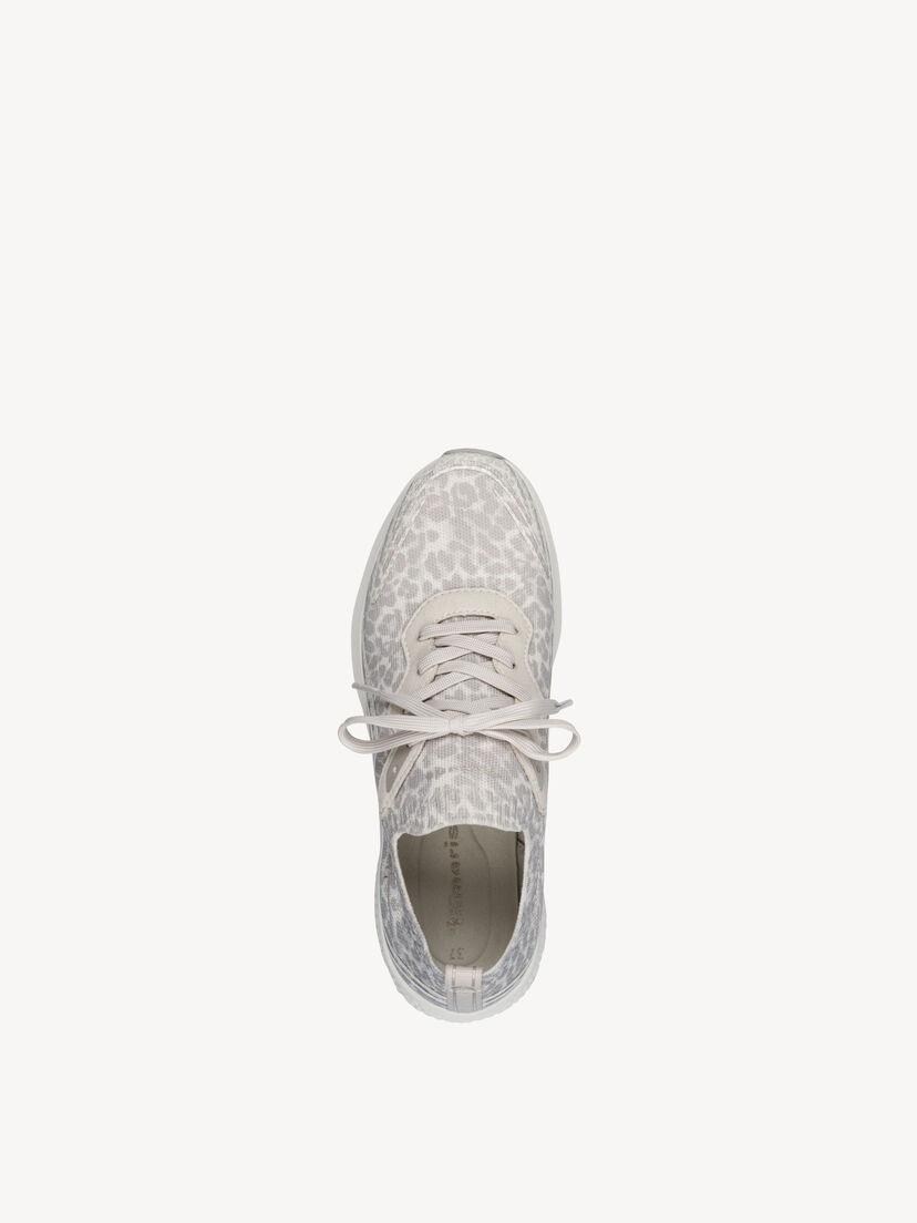 Sneaker - grijs, LEOPARD, hi-res