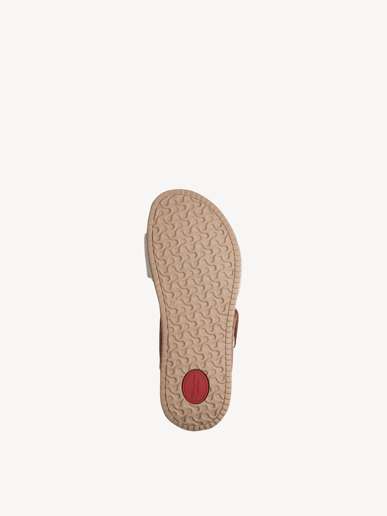 Leather Mule - beige, IVORY COMB, hi-res