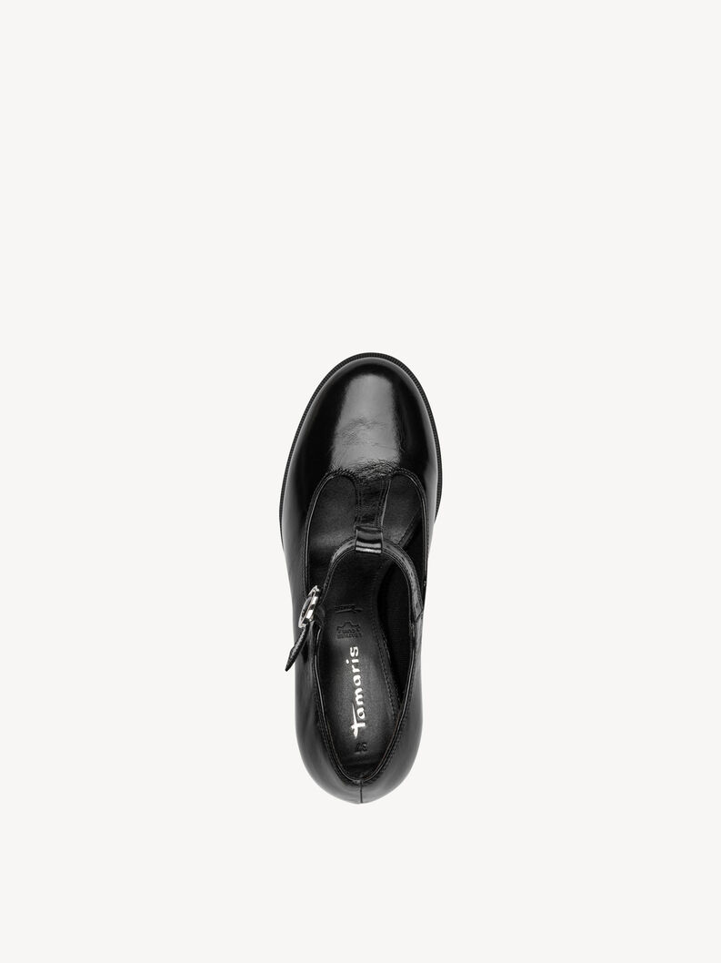 Lederpumps - schwarz, BLACK, hi-res