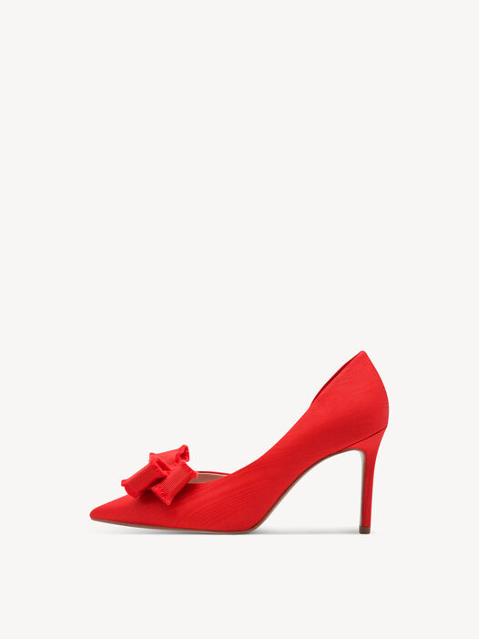 Pumps, RED, hi-res