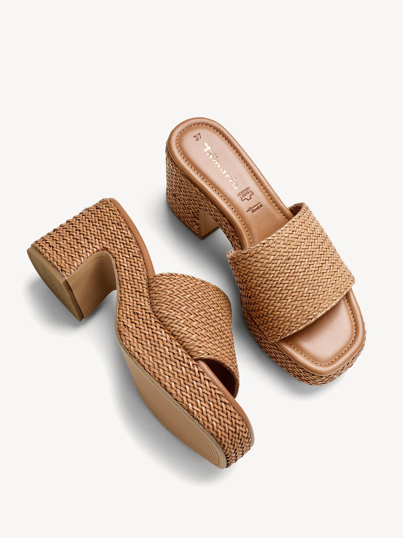 Slipper - bruin, cognac, hi-res