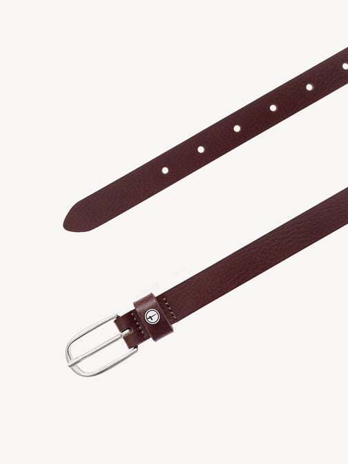 Leather belt, cognac, hi-res