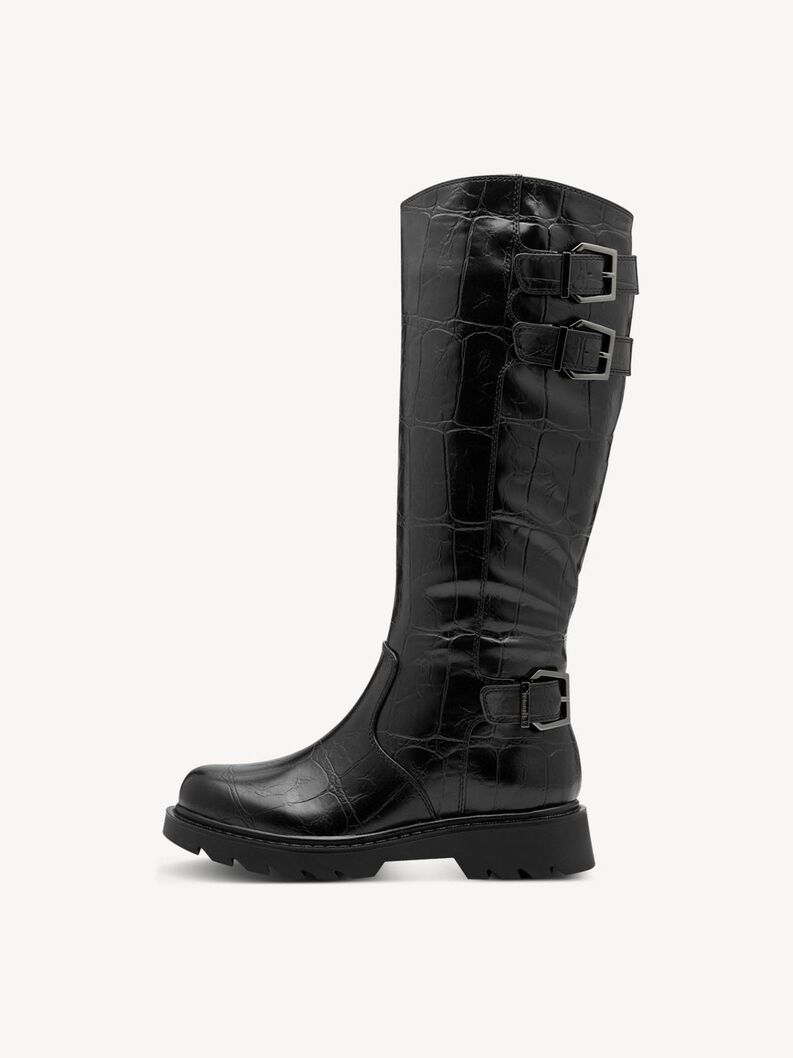 Bottes, BLACK CROCO, hi-res