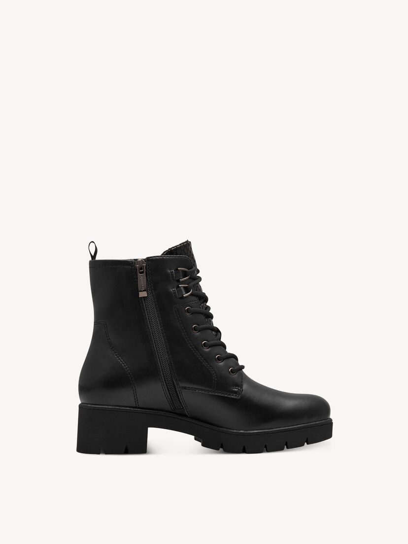 Enkellaarsje, BLACK MATT struc., hi-res