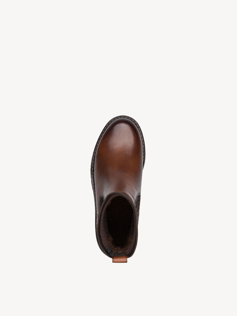 Chelseaboot - bruin warme voering, cognac, hi-res