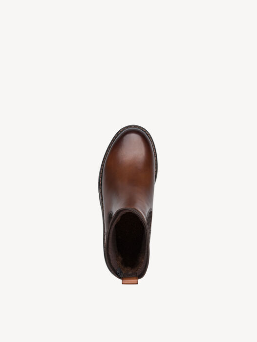 Chelseaboot, cognac, hi-res