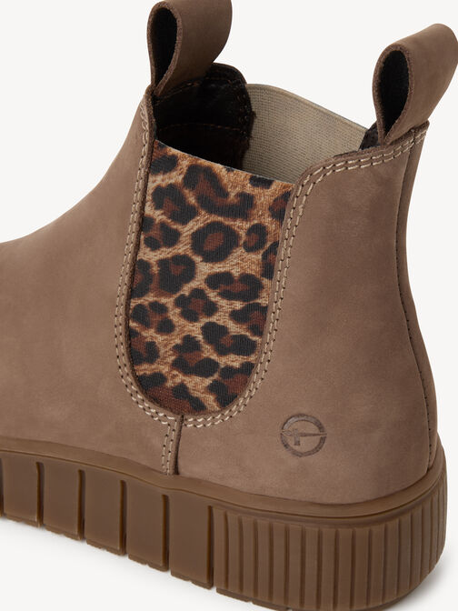 Stivaletti Chelsea, TAUPE/LEOPARD, hi-res