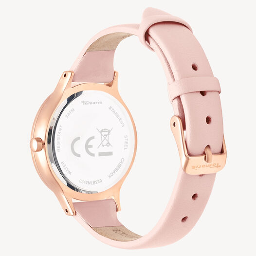 Horloge, ros&eacute;gold-rosa, hi-res