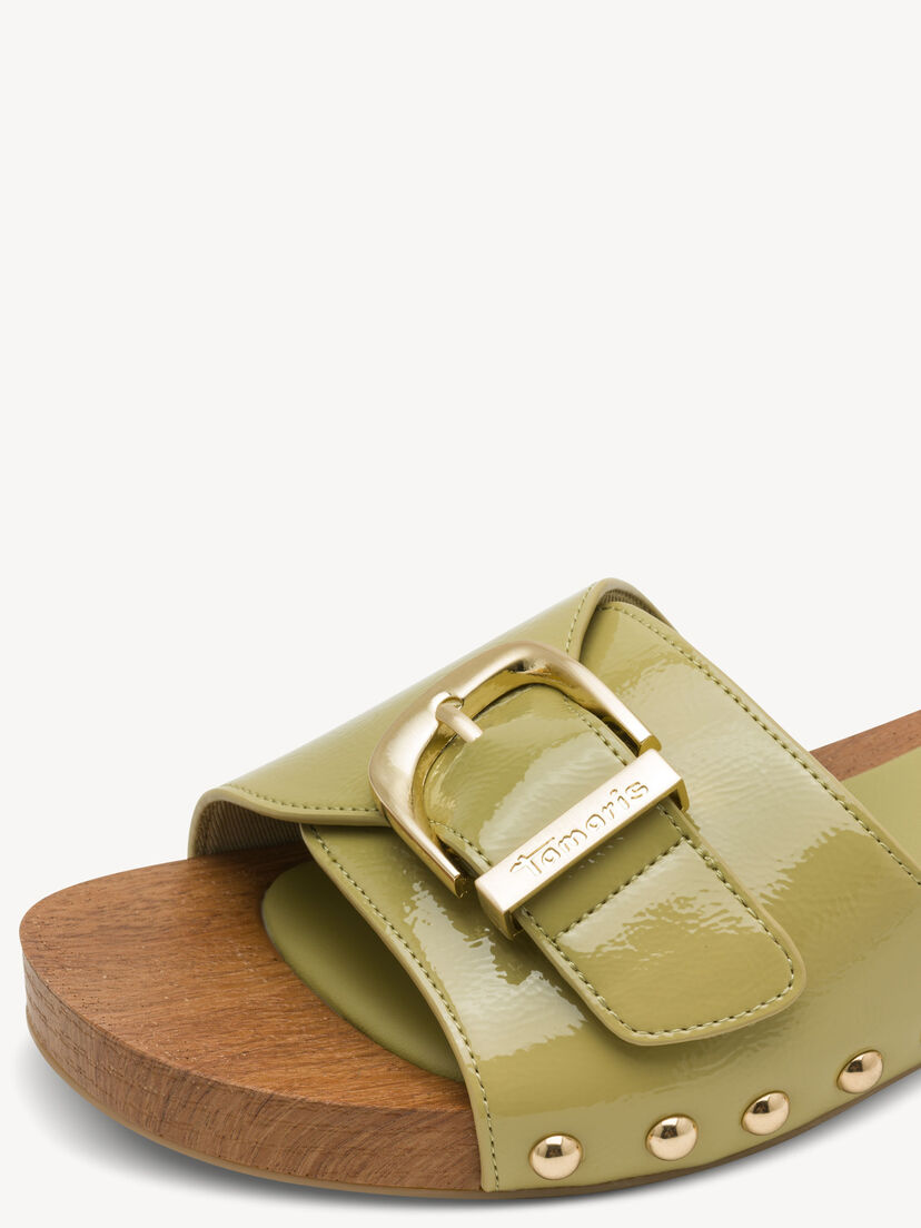 Slipper - groen, OLIVE, hi-res