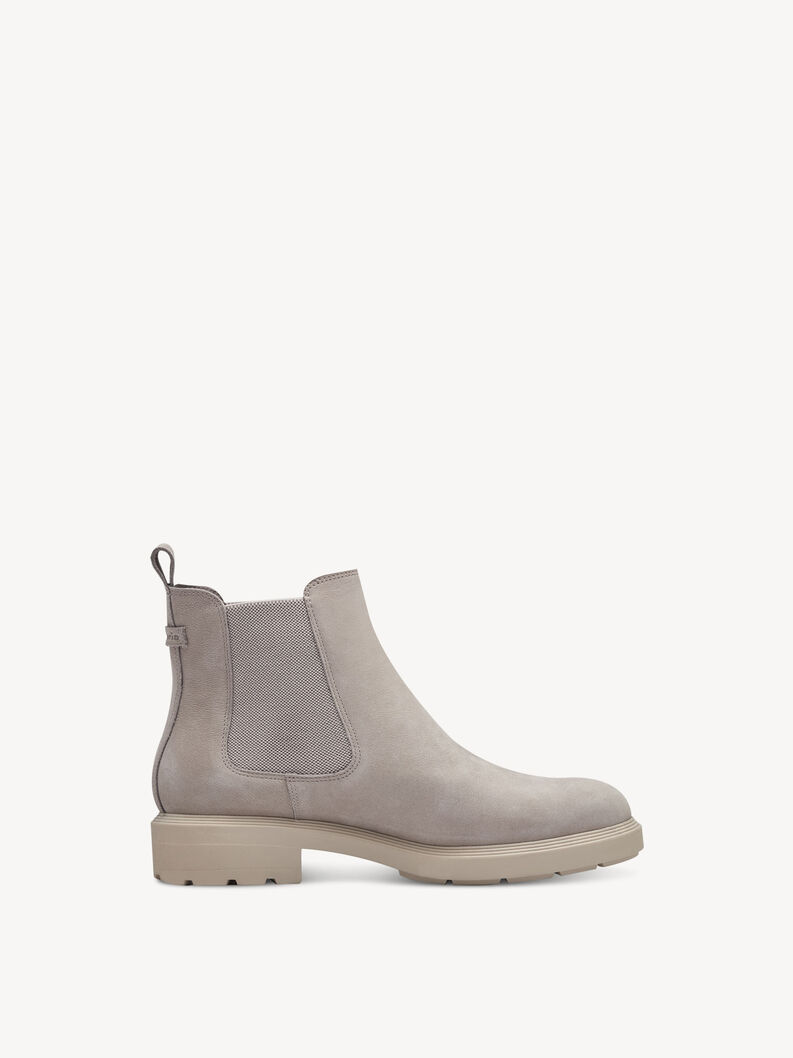 Leder Chelsea Boot - beige, TAUPE, hi-res
