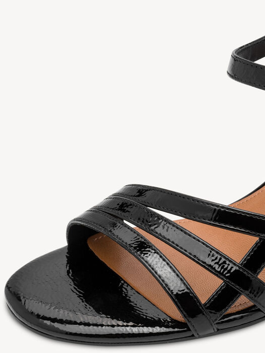 Sandaaltje, BLACK PATENT, hi-res