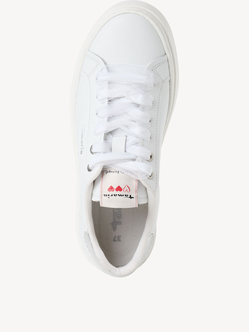 Sneaker - wit, WHITE LEATHER, hi-res