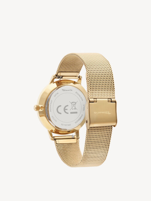 Montre, gold-silber sunray, hi-res