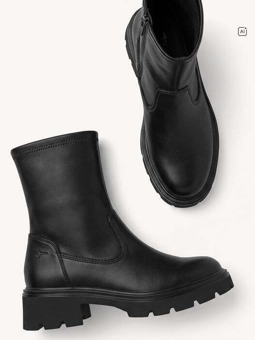Enkellaarsje, BLACK, hi-res