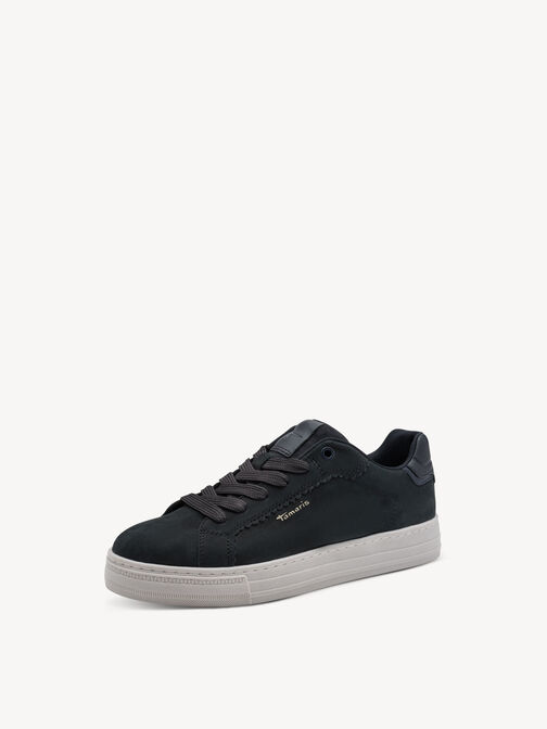 Basket, NAVY NUBUC, hi-res