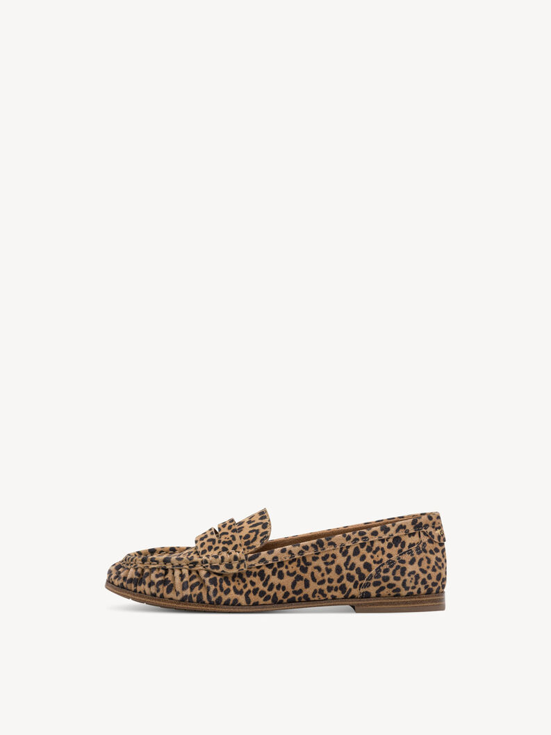Moccasin - brun, LEOPARD, hi-res