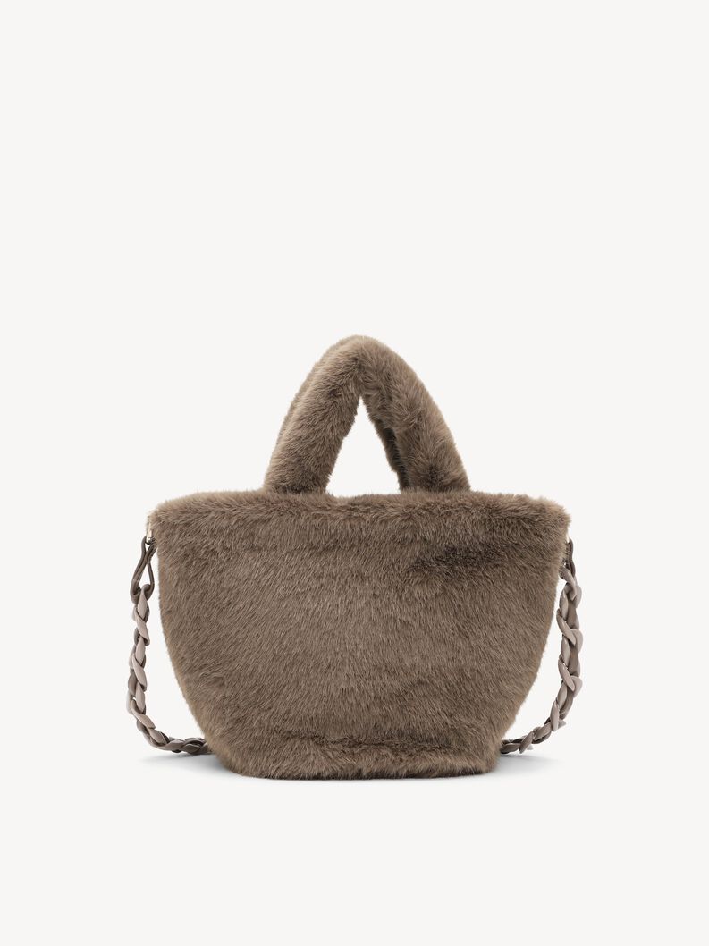 Indk&oslash;bstaske - brun, taupe, hi-res
