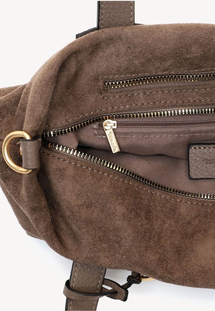 Sac cabas - marron, taupe, hi-res