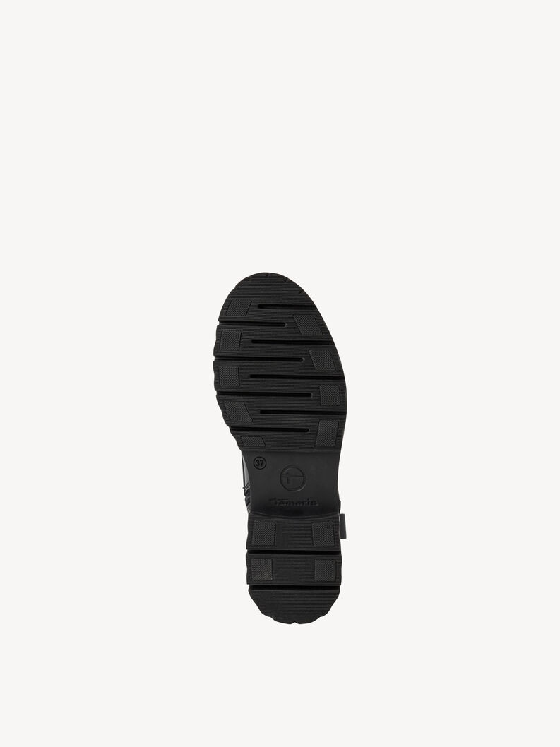 Ankelboots - svart, BLACK LEATHER, hi-res