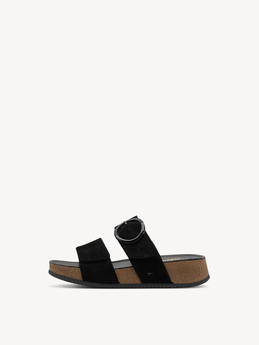 Slipper, BLACK SUEDE, hi-res