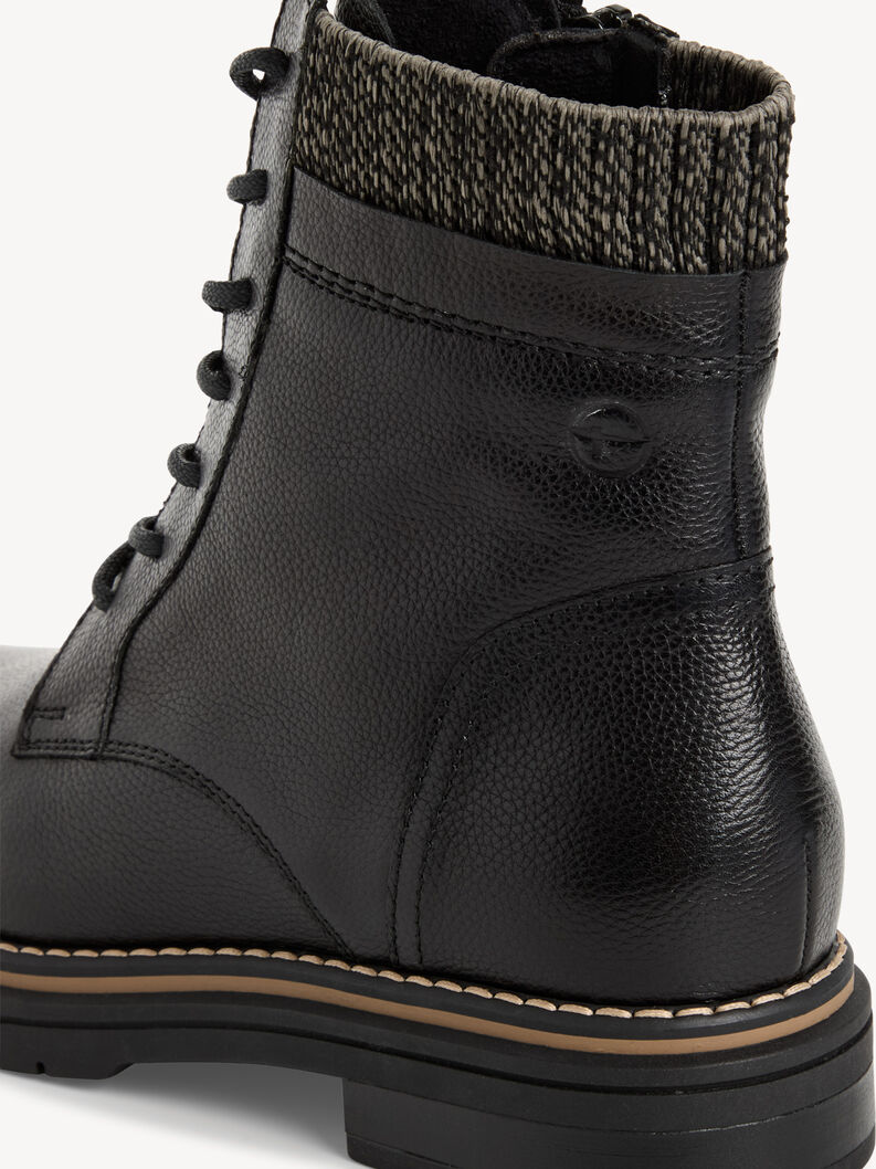 Bottine - noir, BLACK LEATHER, hi-res