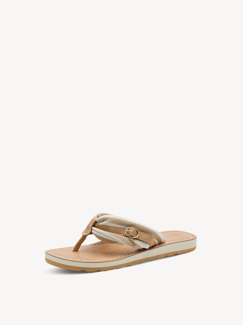 Toe separators - beige, BEIGE STRIPES, hi-res