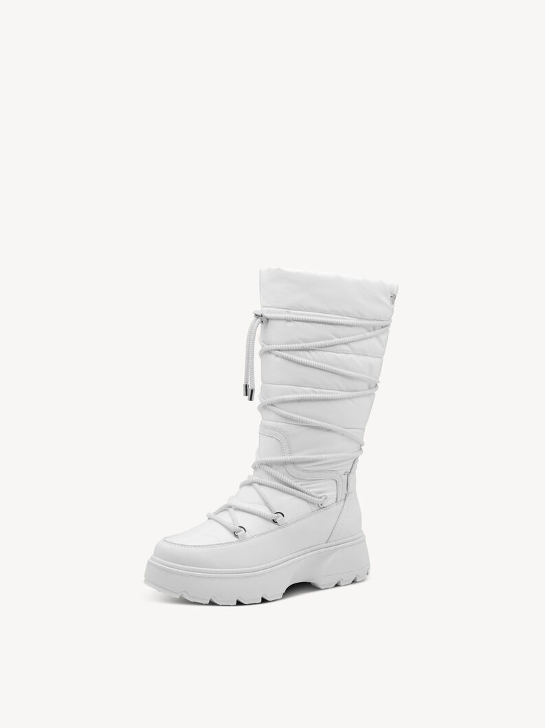 Boots - white warm lining, WHITE, hi-res