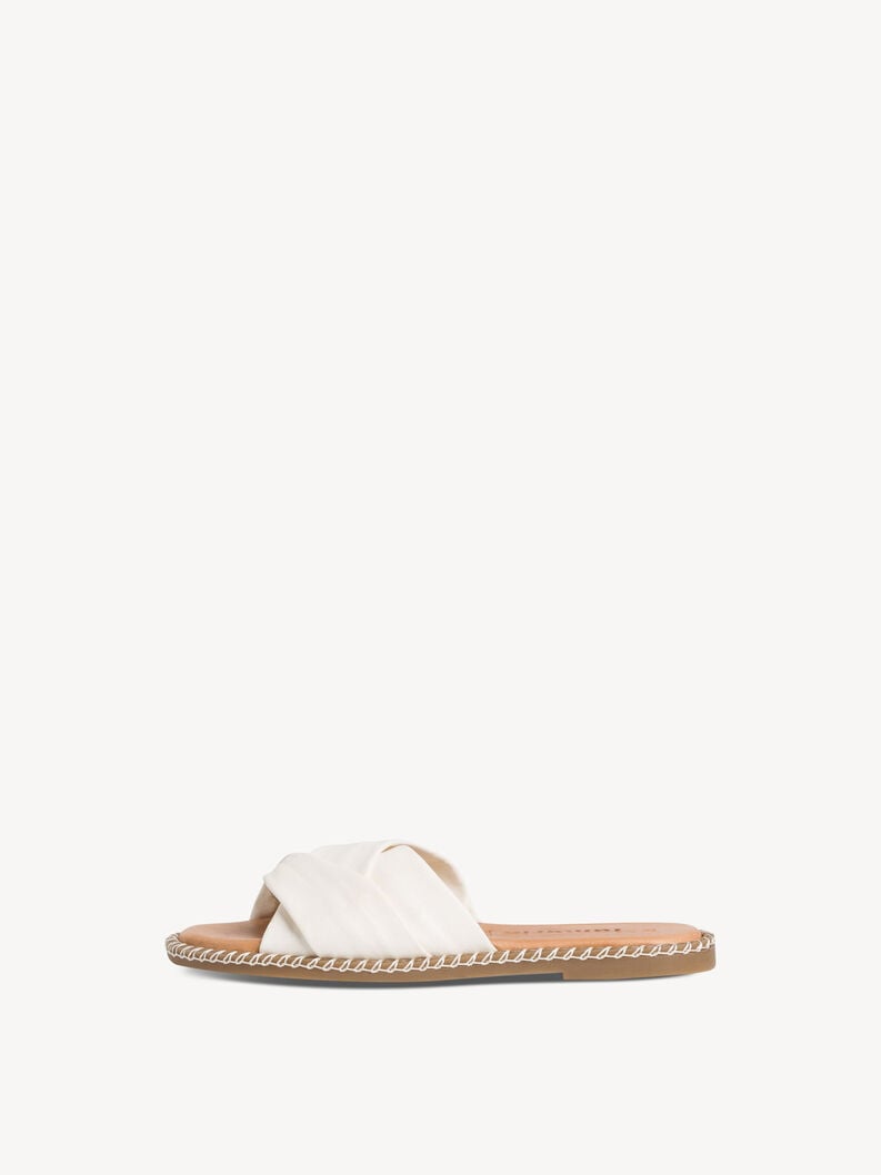 Ciabatte - bianco, WHITE, hi-res