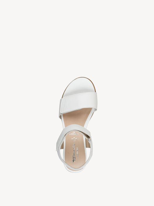 Sandaaltje, WHITE NAPPA, hi-res