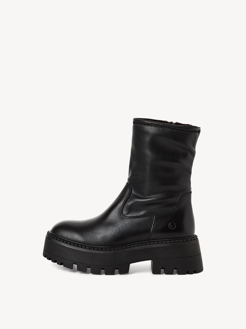 Bottine - noir, BLACK LEATHER, hi-res