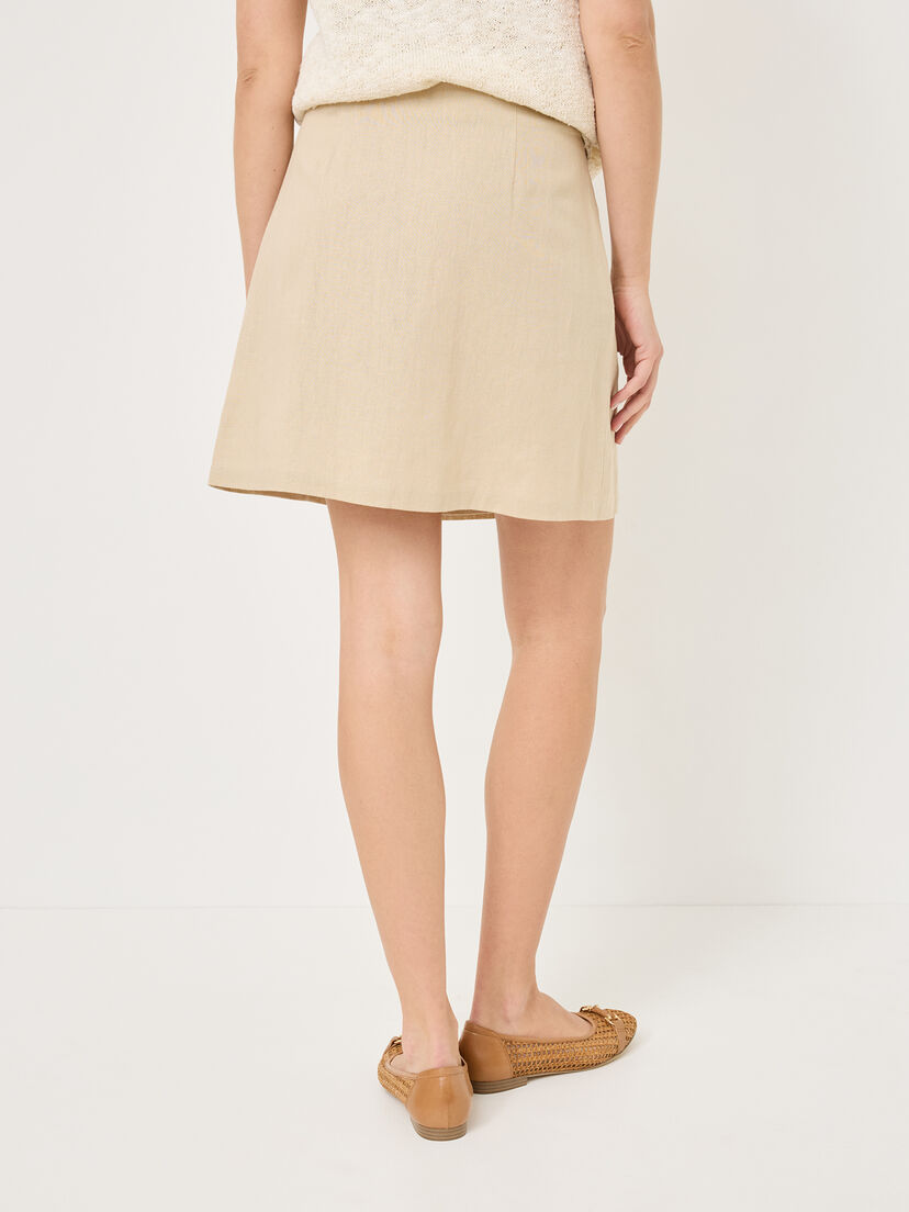 Rok - beige, Doeskin, hi-res