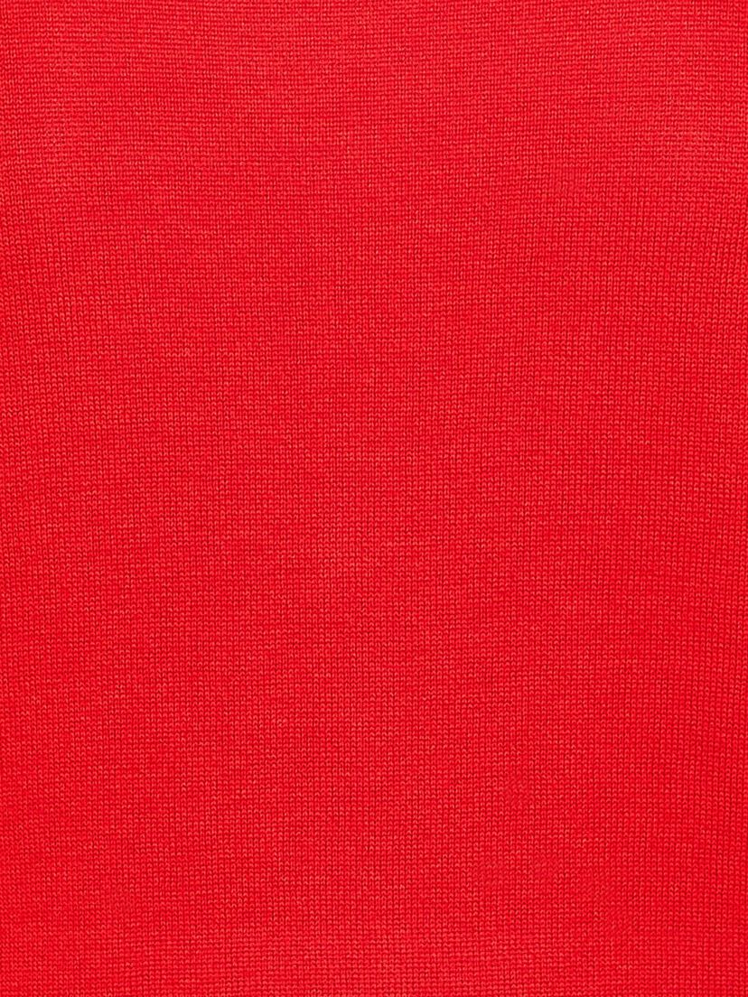 Gebreide polo - rood, Goji Berry, hi-res