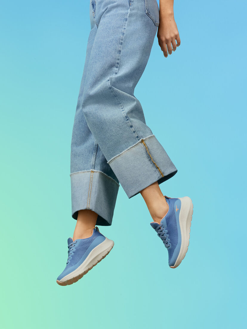 Sneaker - blauw, LIGHT BLUE, hi-res