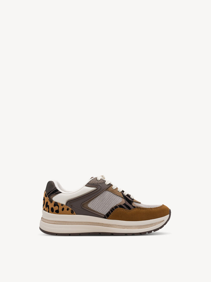 Sneaker - bruin, LEOPARD COMB, hi-res