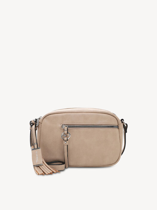Schoudertas, taupe, hi-res