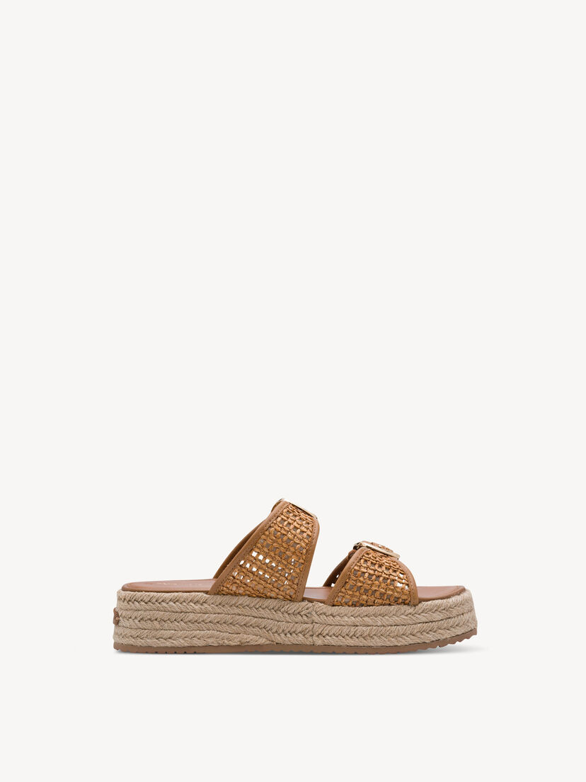 Slipper, cognac, hi-res