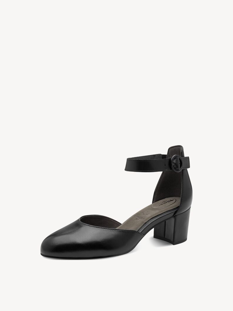 Pumps - sort, BLACK NAPPA, hi-res