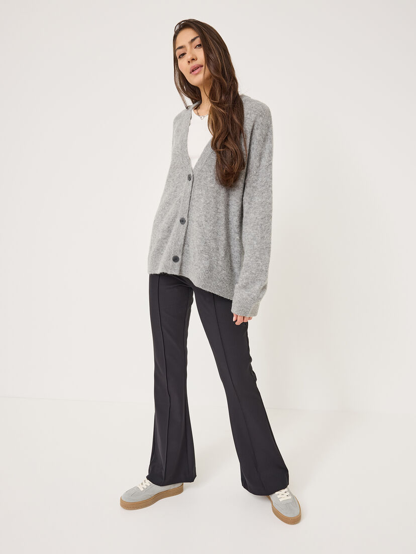 Vest - grijs, Medium Grey Melange, hi-res