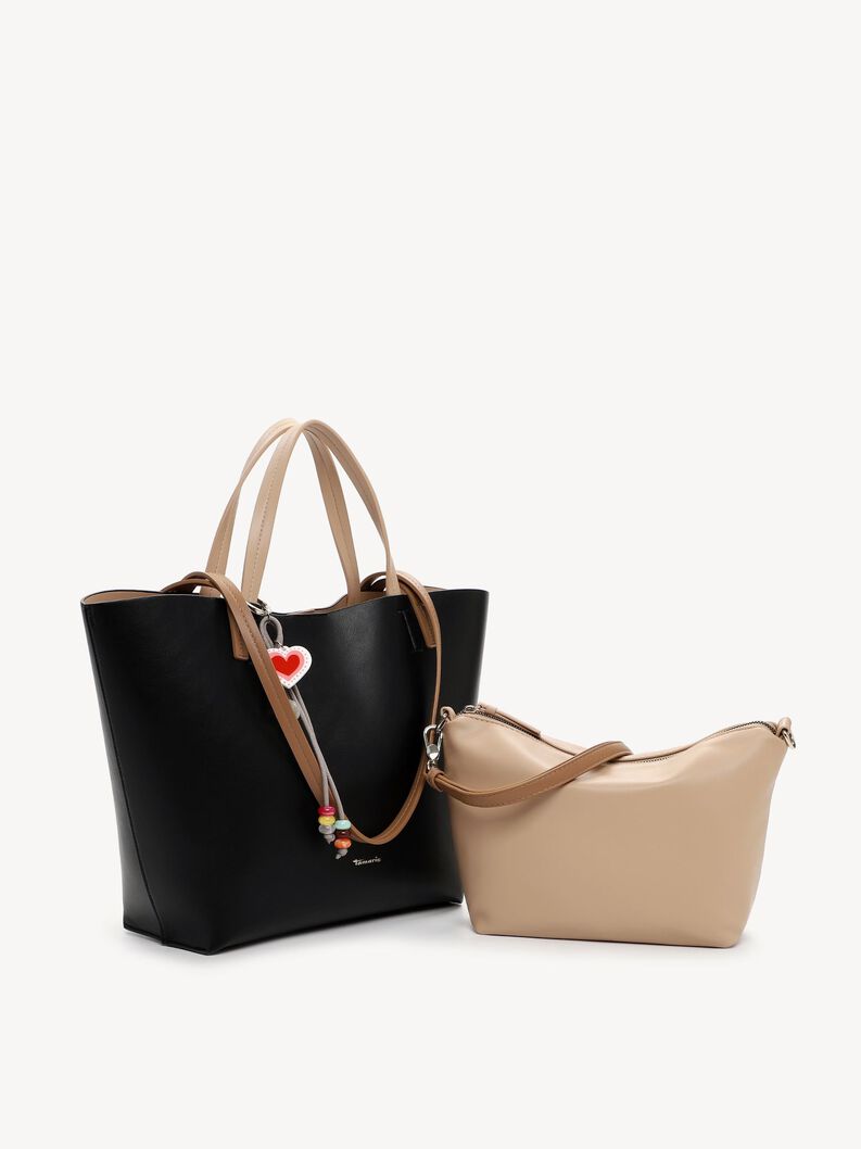 Sac cabas - noir, black, hi-res